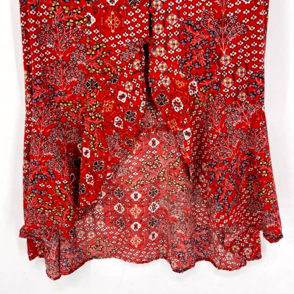 Abel The Label Lola Hi-Lo Floral Boho Dress. Anthropologie - Picture 10 of 13